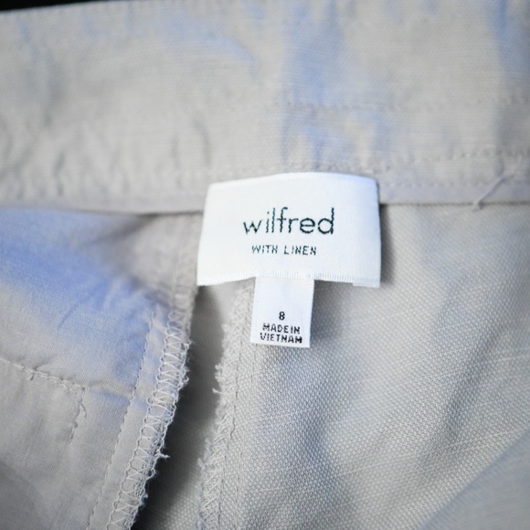 WILFRED - Allegra Linen Shorts - Size 8 - Picture 4 of 8